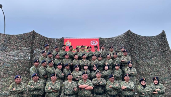LATIHAN REJIMEN 50 RAJD ASKAR WATANIAH BERSAMA KAKITANGAN JABATAN KERETAPI NEGERI SABAH TAHUN 2025